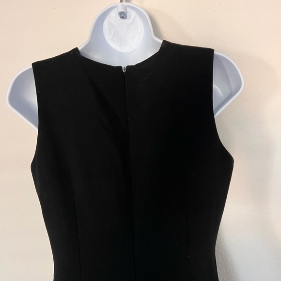 Ann Taylor Petites 6P Black Wool Dress - Needs Small Repair (See Photo) - Picture 5 of 7